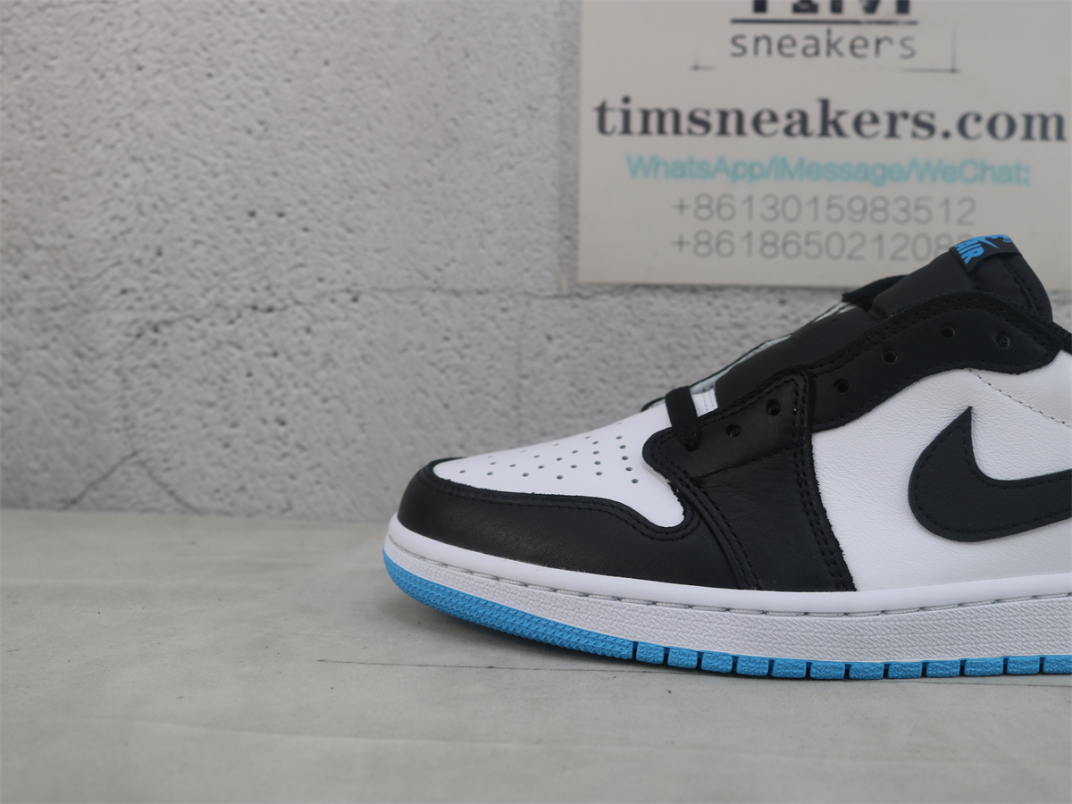 LJR Batch Air Jordan 1 Retro Low OG Black Dark Powder Blue CZ0790-104